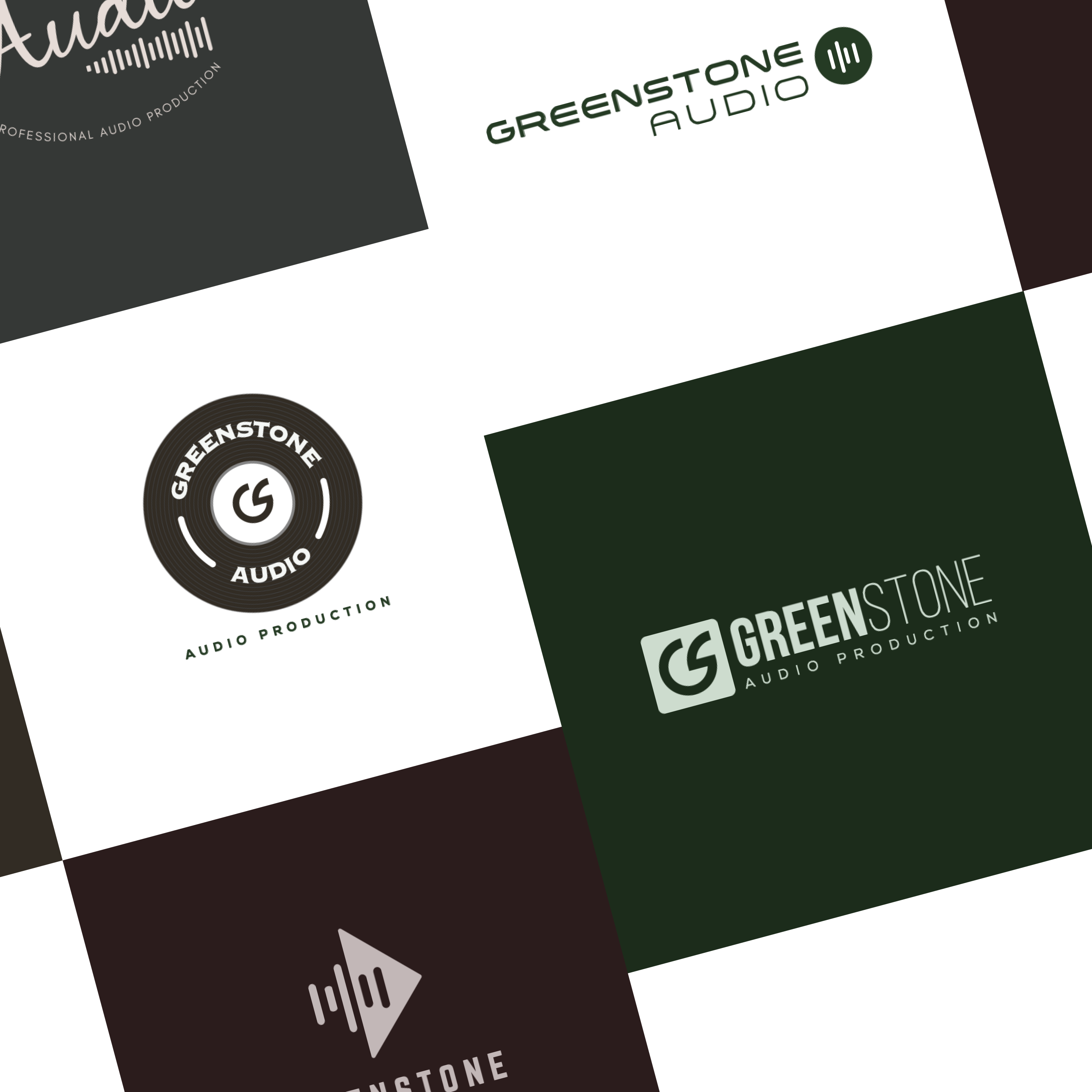 Brand identity card image — Greenstone Audio